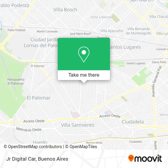 Jr Digital Car map