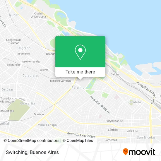 Switching map
