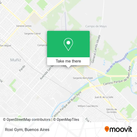 Roxi Gym map