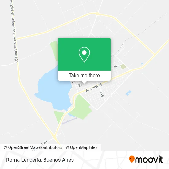 Roma Lencería map