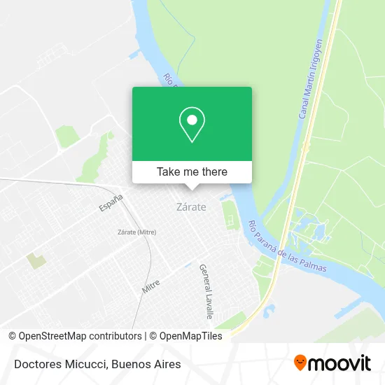 Doctores Micucci map