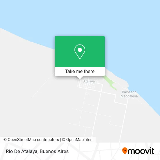 Rio De Atalaya map