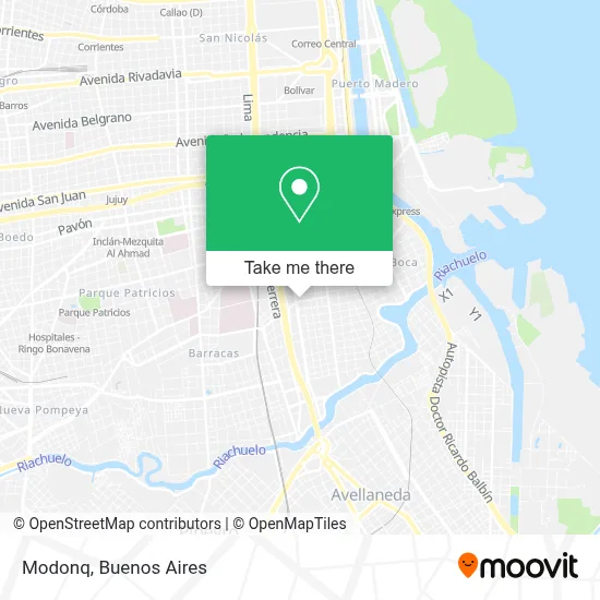 Modonq map