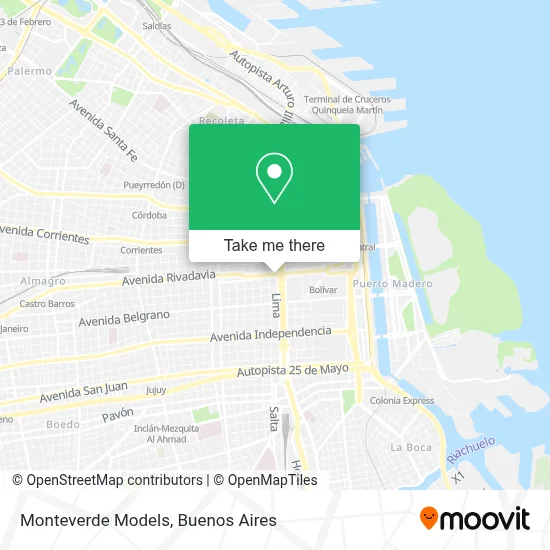 Monteverde Models map