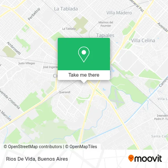 Rios De Vida map