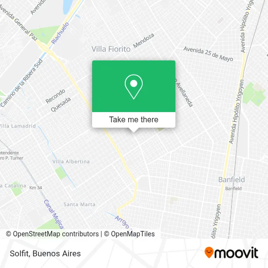 Solfit map