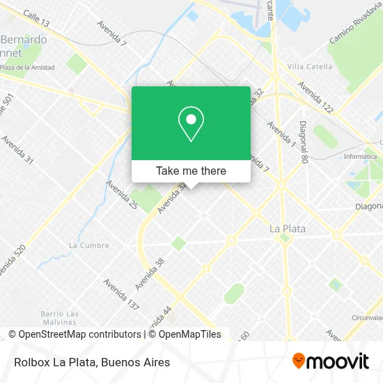 Rolbox La Plata map