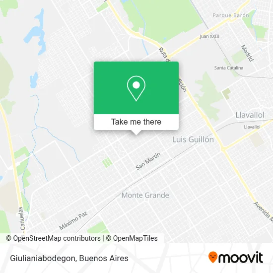 Giulianiabodegon map