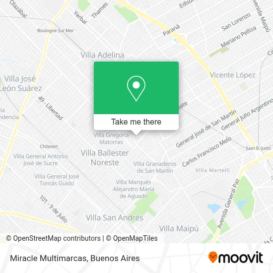 Miracle Multimarcas map