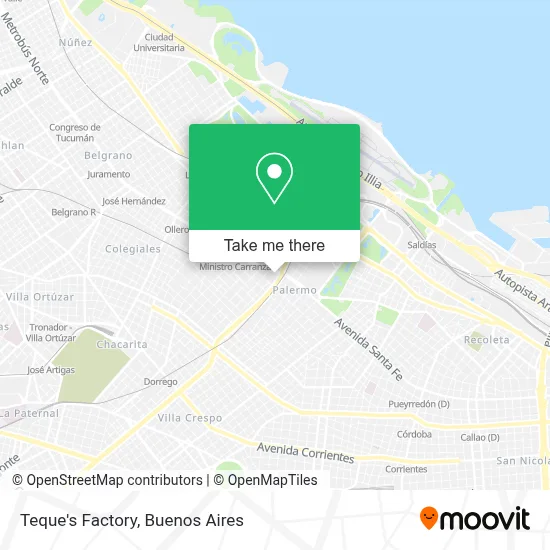 Teque's Factory map