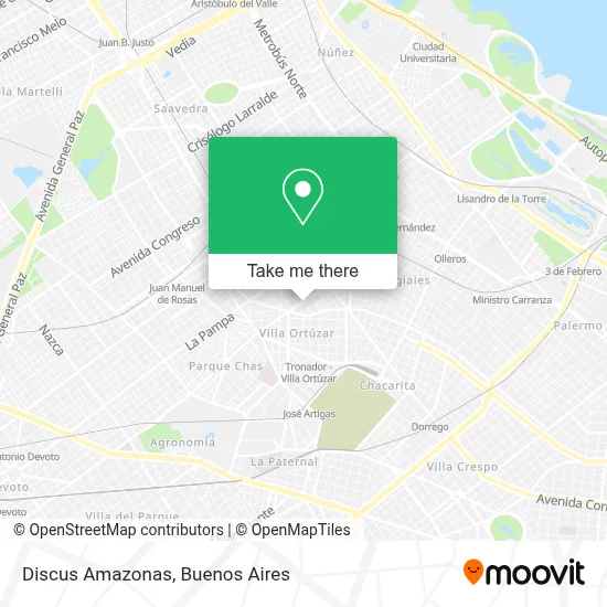 Discus Amazonas map