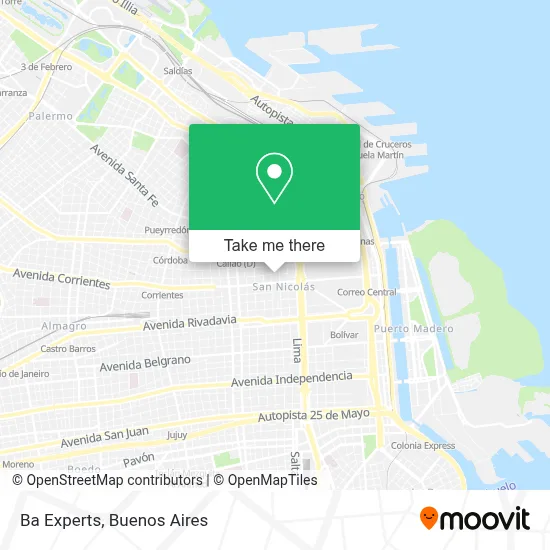 Ba Experts map