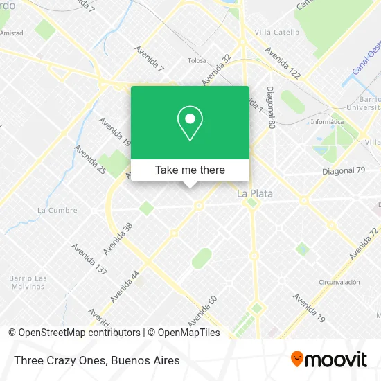 Tre Pazzi map