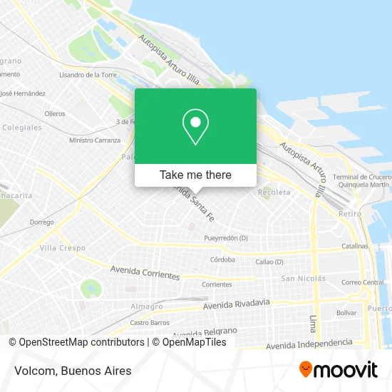 Volcom map