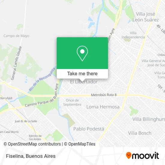 Fiselina map