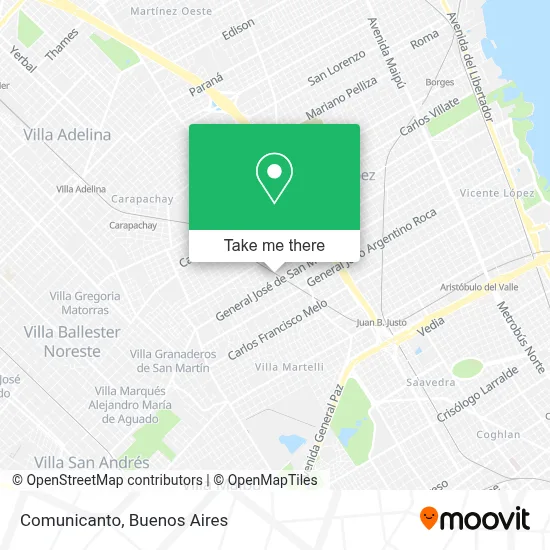 Comunicanto map