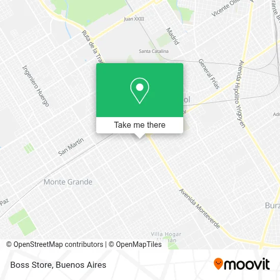 Boss Store map