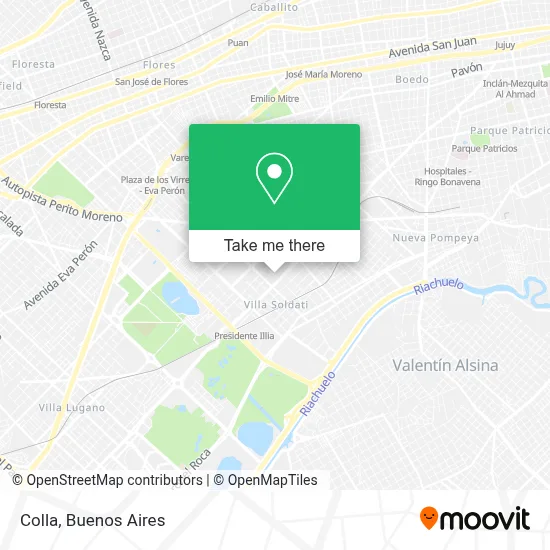 Colla map