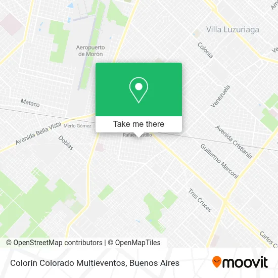Colorín Colorado Multieventos map
