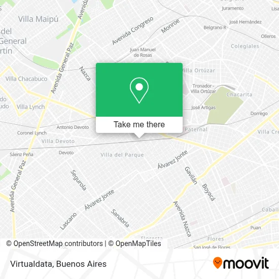 Virtualdata map