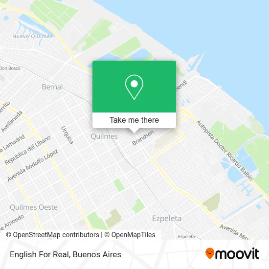 English For Real map