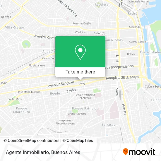 Agente Inmobiliario map
