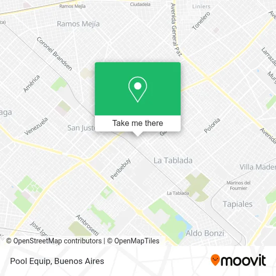 Pool Equip map