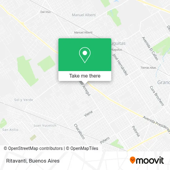 Ritavanti map