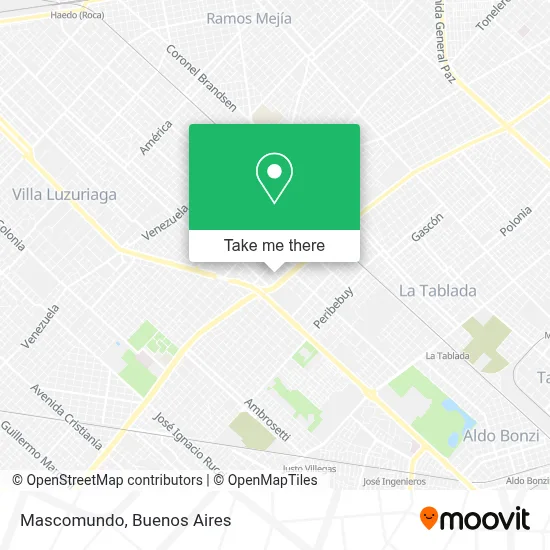 Mascomundo map