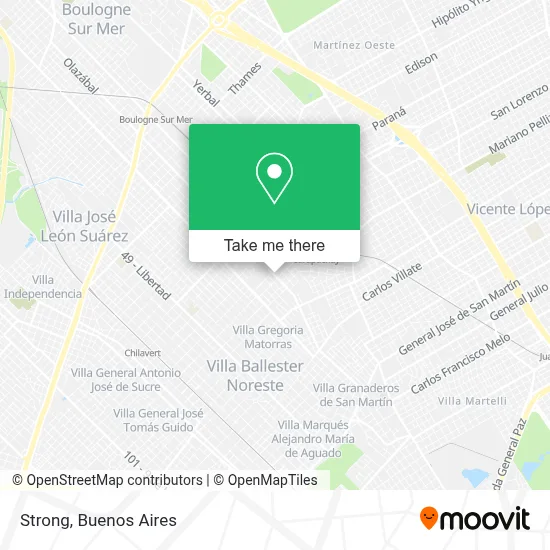Strong map