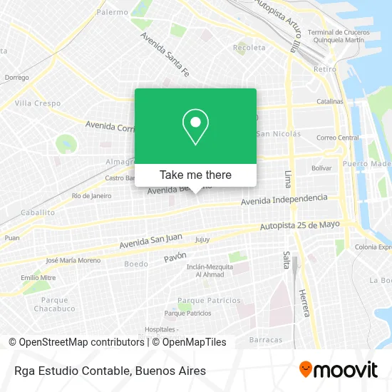 Rga Estudio Contable map