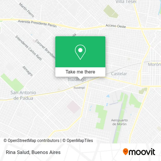 Rina Salud map