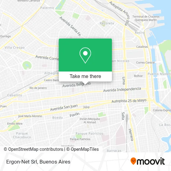 Ergon-Net Srl map