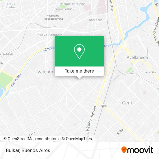 Bulkar map