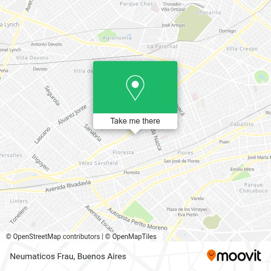 Neumaticos Frau map