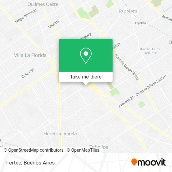 Fertec map