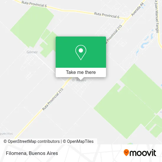 Filomena map