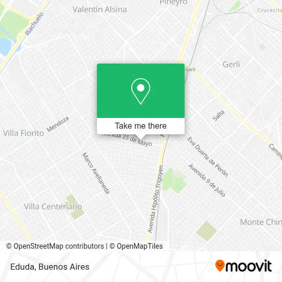 Eduda map