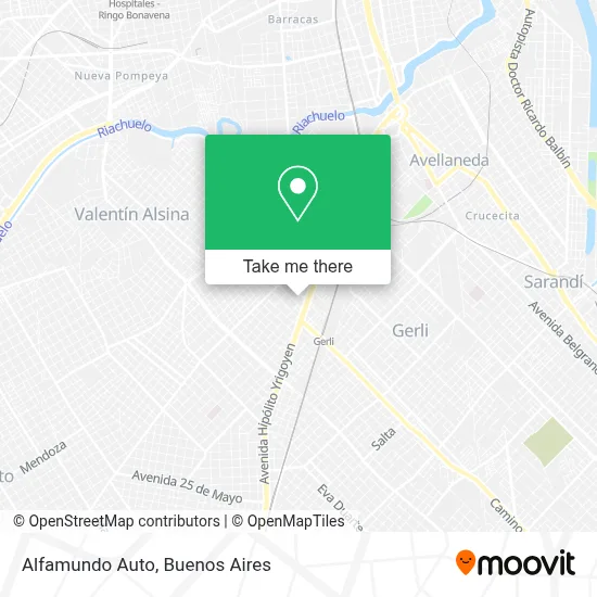 Alfamundo Auto map