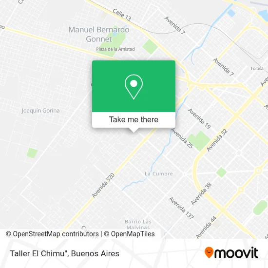 Taller El Chimu" map