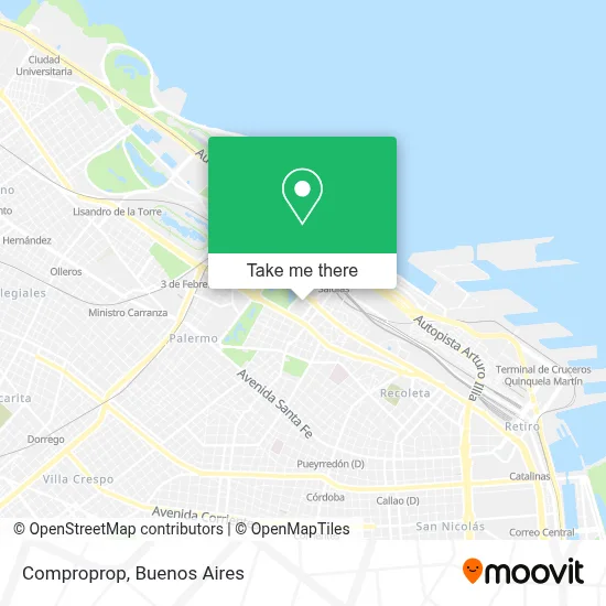 Comproprop map