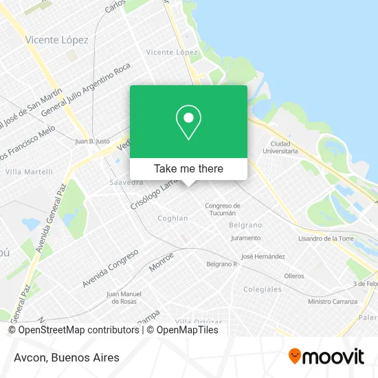 Avcon map