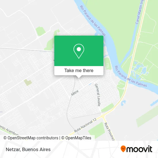 Netzar map