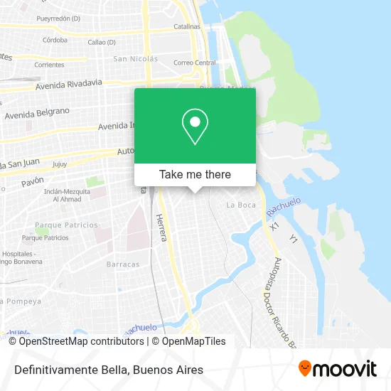 Definitivamente Bella map