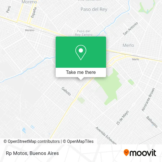 Rp Motos map