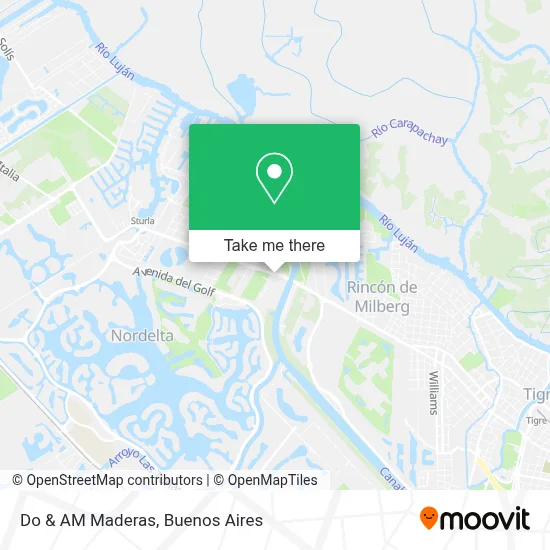 Do & AM Maderas map