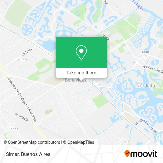 Simar map