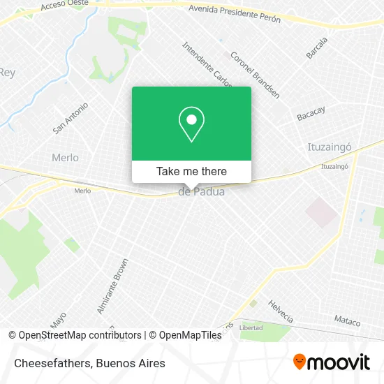 Cheesefathers map