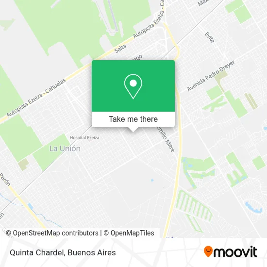 Quinta Chardel map