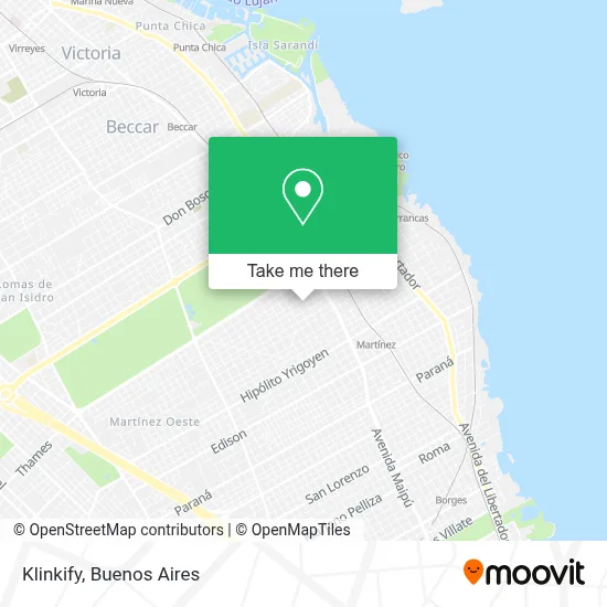 Klinkify map